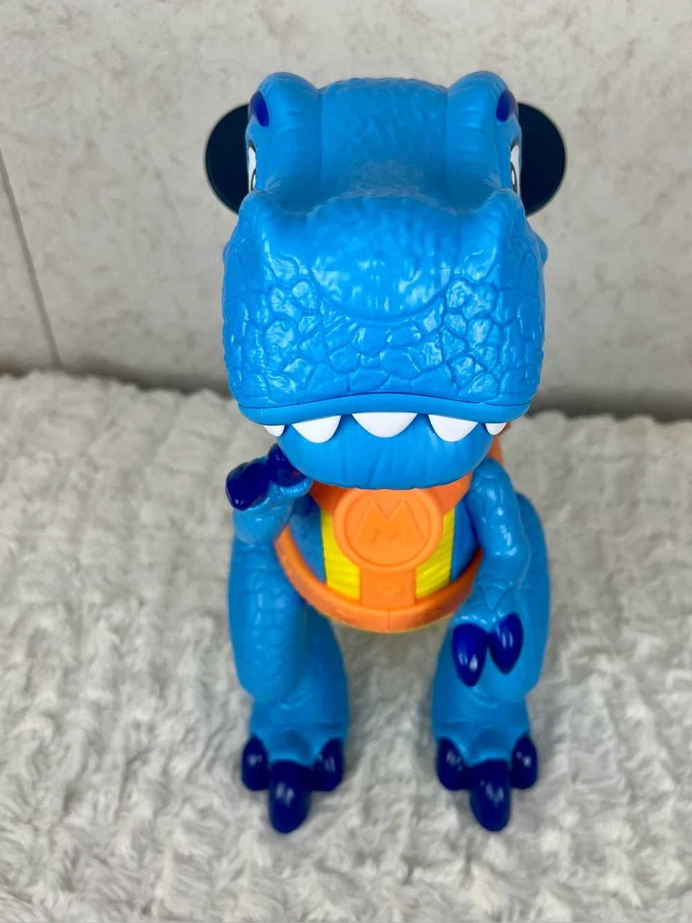 Disney Jr Roaring Safari Mickey Mouse Blue T-Rex Dinosaur Toy Sound Figures